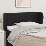 Vidaxl hoofdbord met randen 103x23x78 88 cm kunstleer zwart