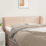 Vidaxl hoofdbord met randen 147x23x78 88 cm kunstleer cappuccinokleur