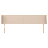 Vidaxl hoofdbord met randen 203x23x78 88 cm kunstleer cappuccinokleur