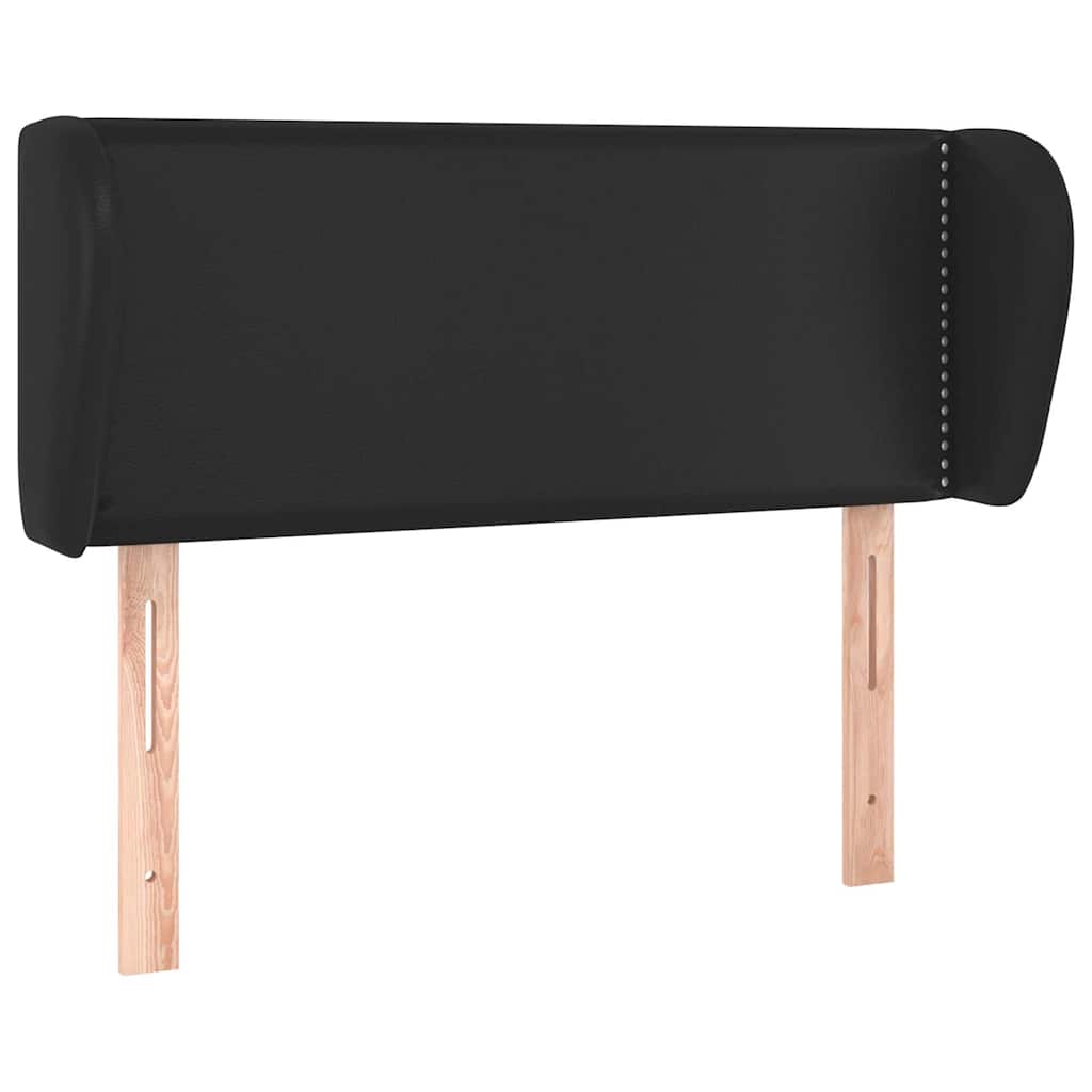 Vidaxl hoofdbord met randen 83x23x78 88 cm kunstleer zwart