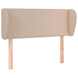 Vidaxl hoofdbord met randen 83x23x78 88 cm kunstleer cappuccinokleur