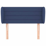 Vidaxl hoofdbord met randen 93x23x78 88 cm stof blauw