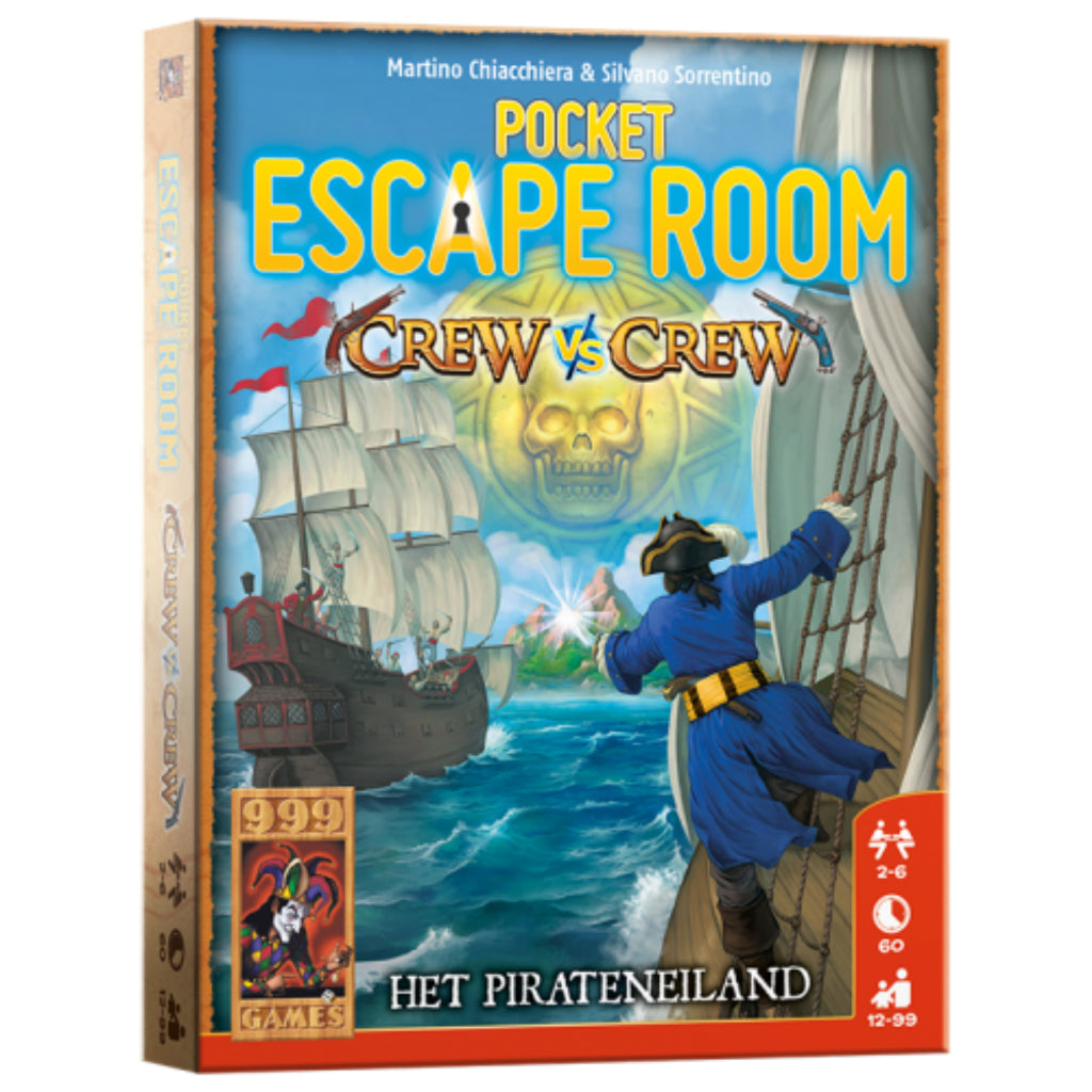 999Games Pocket Escape Room: Crew vs Crew Breinbreker