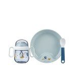 Mepal mio babyservies set little dutch - 3-delig - kraamcadeau - kinderservies - sailors bay