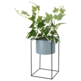 H S Collection H S Collection Kunstplant in pot met metalen standaard 44 cm