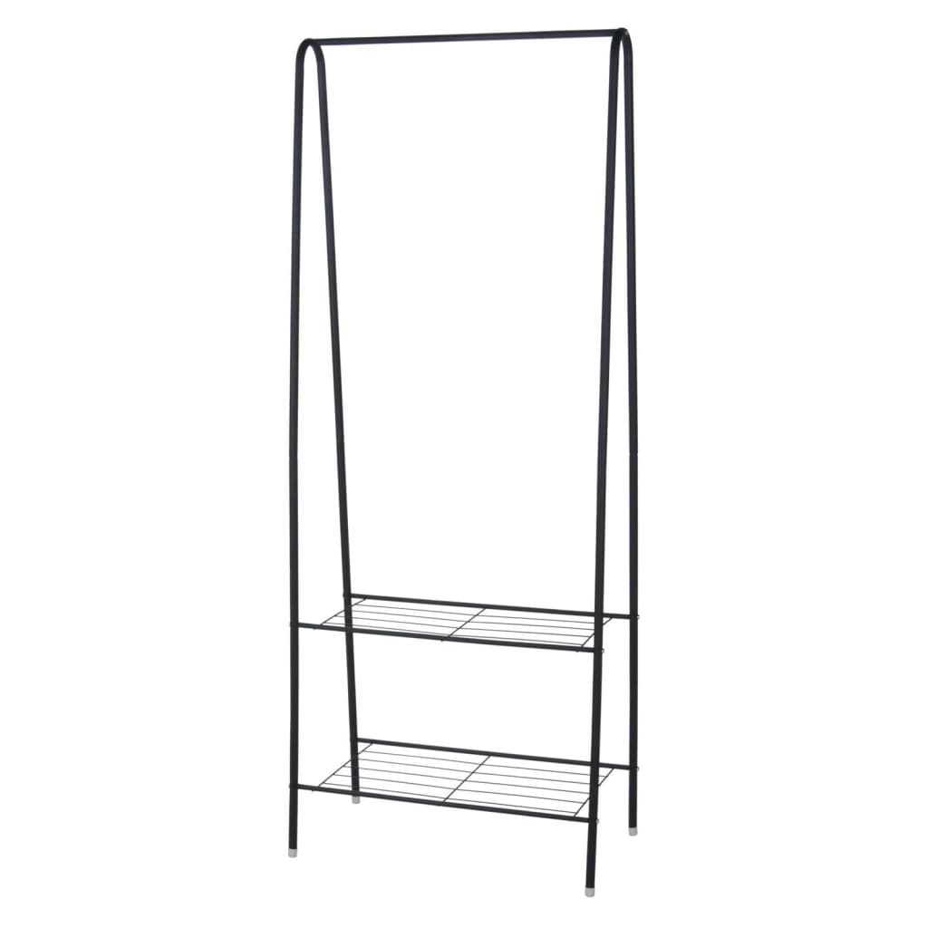 Storage solutions storage solutions kledingrek met 2 lagen 61x34x152 cm