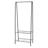 Storage solutions storage solutions kledingrek met 2 lagen 61x34x152 cm