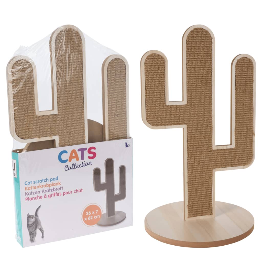 Pets collection pets collection kattenkrabpaal cactus 35x34,5x62 cm naturel