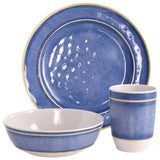 Redcliffs 12-delige Campingserviesset melamine blauw