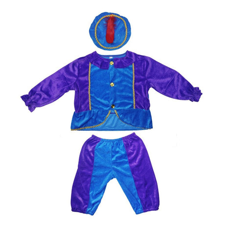 Overige merken pietenpak 98-104 paars blauw