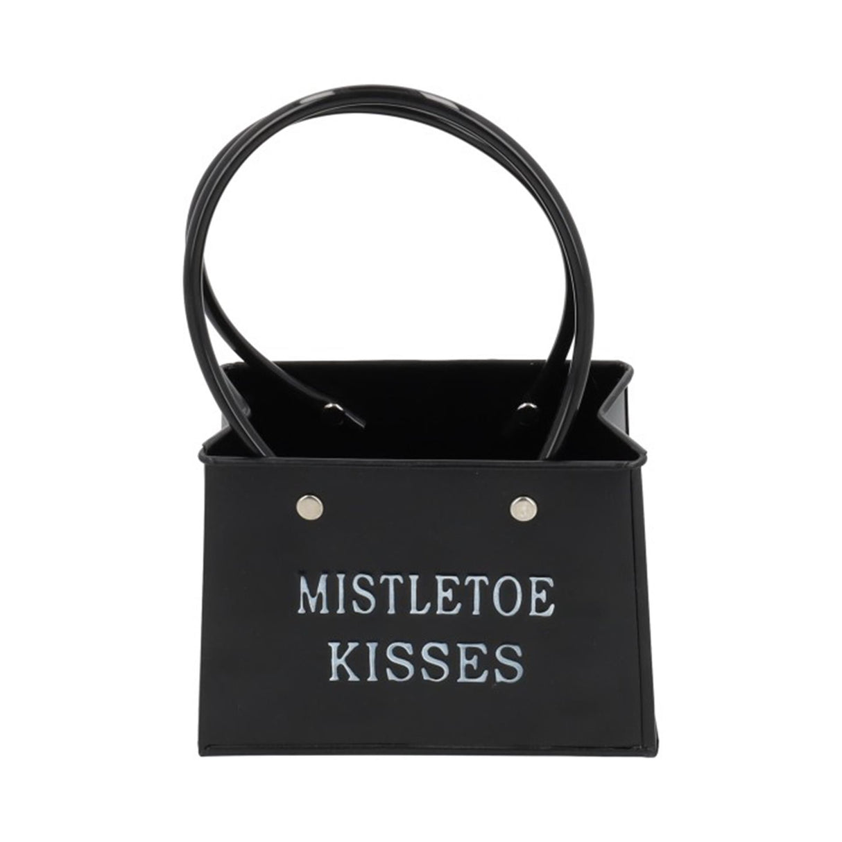 Hbx natural living bloempot tasmodel mistletoe h12cm zwart