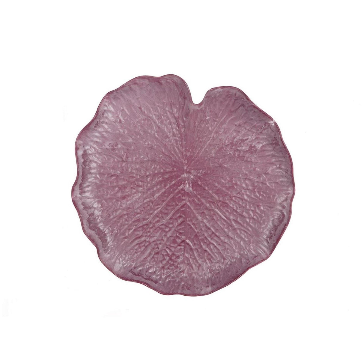 Hbx natural living plateau bladvorm melam aubergine ø31cm
