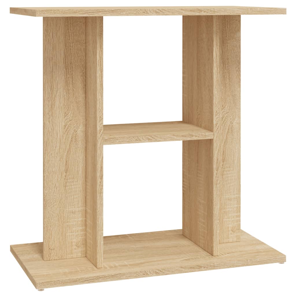 Vidaxl aquariumstandaard 60x30x60 cm bewerkt hout sonoma eikenkleurig