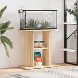 Vidaxl aquariumstandaard 60x30x60 cm bewerkt hout sonoma eikenkleurig