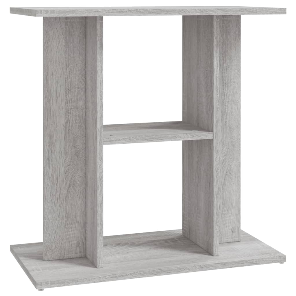 Vidaxl aquariumstandaard 60x30x60 cm bewerkt hout grijs sonoma