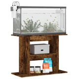 Vidaxl aquariumstandaard 80x35x60 cm bewerkt hout gerookt eikenkleurig