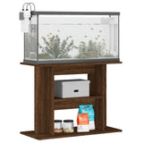 Vidaxl aquariumstandaard 80x35x60 cm bewerkt hout bruin eikenkleur