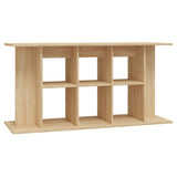 Vidaxl aquariumstandaard 120x40x60 cm bewerkt hout sonoma eikenkleurig