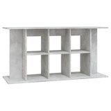 VidaXL Aquariumstandaard 120x40x60 cm bewerkt hout betongrijs