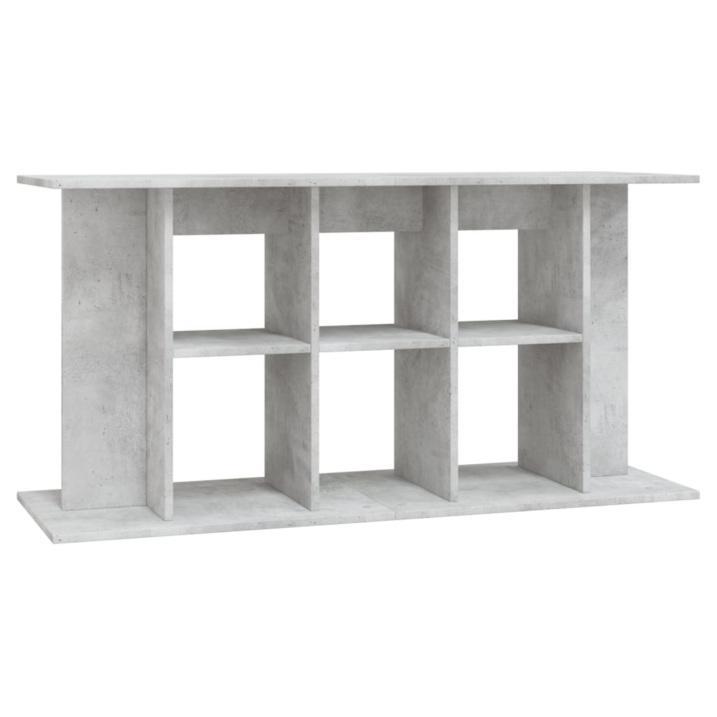 Vidaxl aquariumstandaard 120x40x60 cm bewerkt hout betongrijs