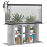 VidaXL Aquariumstandaard 120x40x60 cm bewerkt hout betongrijs