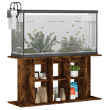 VidaXL Aquariumstandaard 120x40x60 cm bewerkt hout gerookt eikenkleur