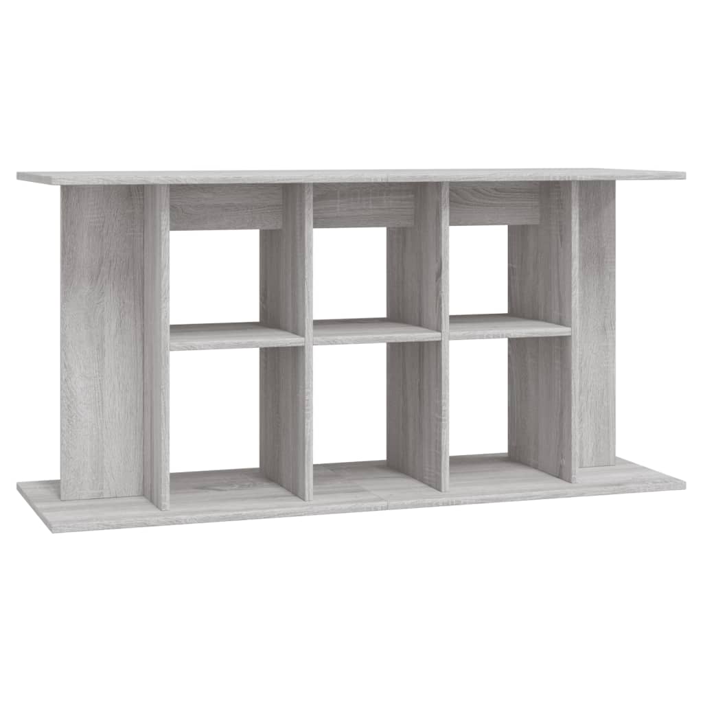 VidaXL Aquariumstandaard 120x40x60 cm bewerkt hout grijs sonoma