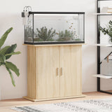 Vidaxl aquariumstandaard 81x36x73 cm bewerkt hout sonoma eikenkleurig