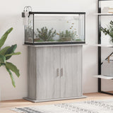 Vidaxl aquariumstandaard 81x36x73 cm bewerkt hout grijs sonoma eiken