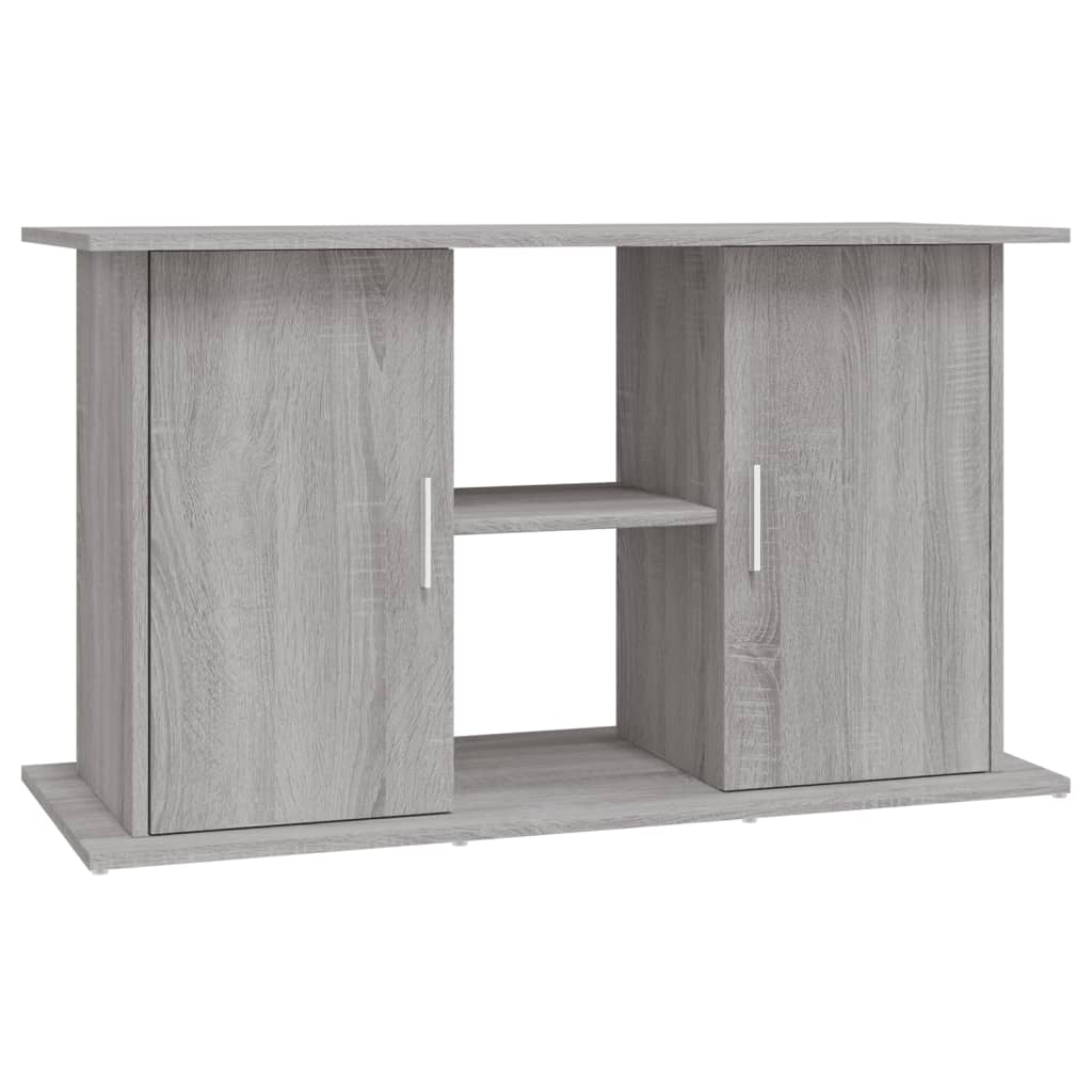 VidaXL Aquariumstandaard 101x41x58 cm bewerkt hout grijs sonoma eiken