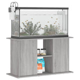 Vidaxl aquariumstandaard 101x41x58 cm bewerkt hout grijs sonoma eiken