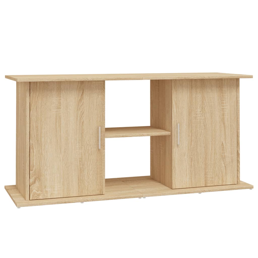 VidaXL Aquariumstandaard 121x41x58 cm bewerkt hout sonoma eikenkleurig