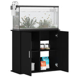 Vidaxl aquariumstandaard 81x36x73 cm bewerkt hout zwart