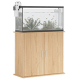 VidaXL Aquariumstandaard 81x36x73 cm bewerkt hout sonoma eikenkleurig