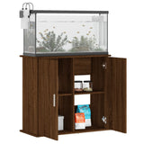 Vidaxl aquariumstandaard 81x36x73 cm bewerkt hout bruin eikenkleur