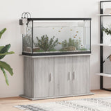 Vidaxl aquariumstandaard 101x41x58 cm bewerkt hout grijs sonoma eiken