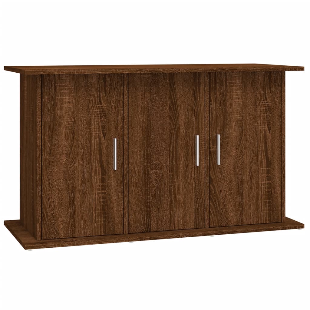 Vidaxl aquariumstandaard 101x41x58 cm bewerkt hout bruin eikenkleur