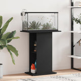 Vidaxl aquariumstandaard 60,5x36x72,5 cm bewerkt hout zwart