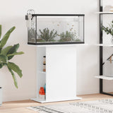 Vidaxl aquariumstandaard 75x36x72,5 cm bewerkt hout hoogglans wit