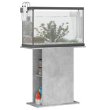 Vidaxl aquariumstandaard 75x36x72,5 cm bewerkt hout betongrijs