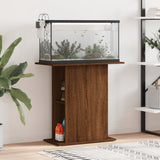 VidaXL Aquariumstandaard 75x36x72,5 cm bewerkt hout bruin eikenkleur