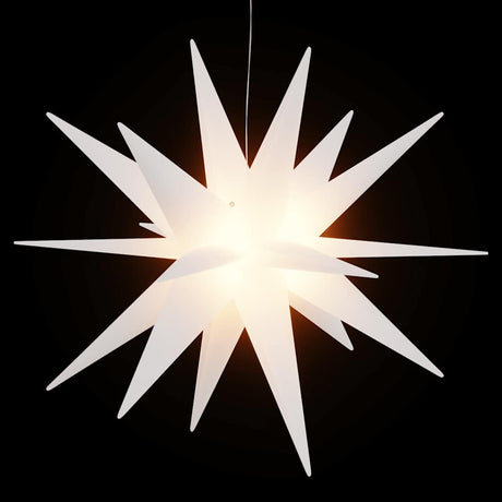 Vidaxl kerstlamp met led inklapbaar 57 cm wit