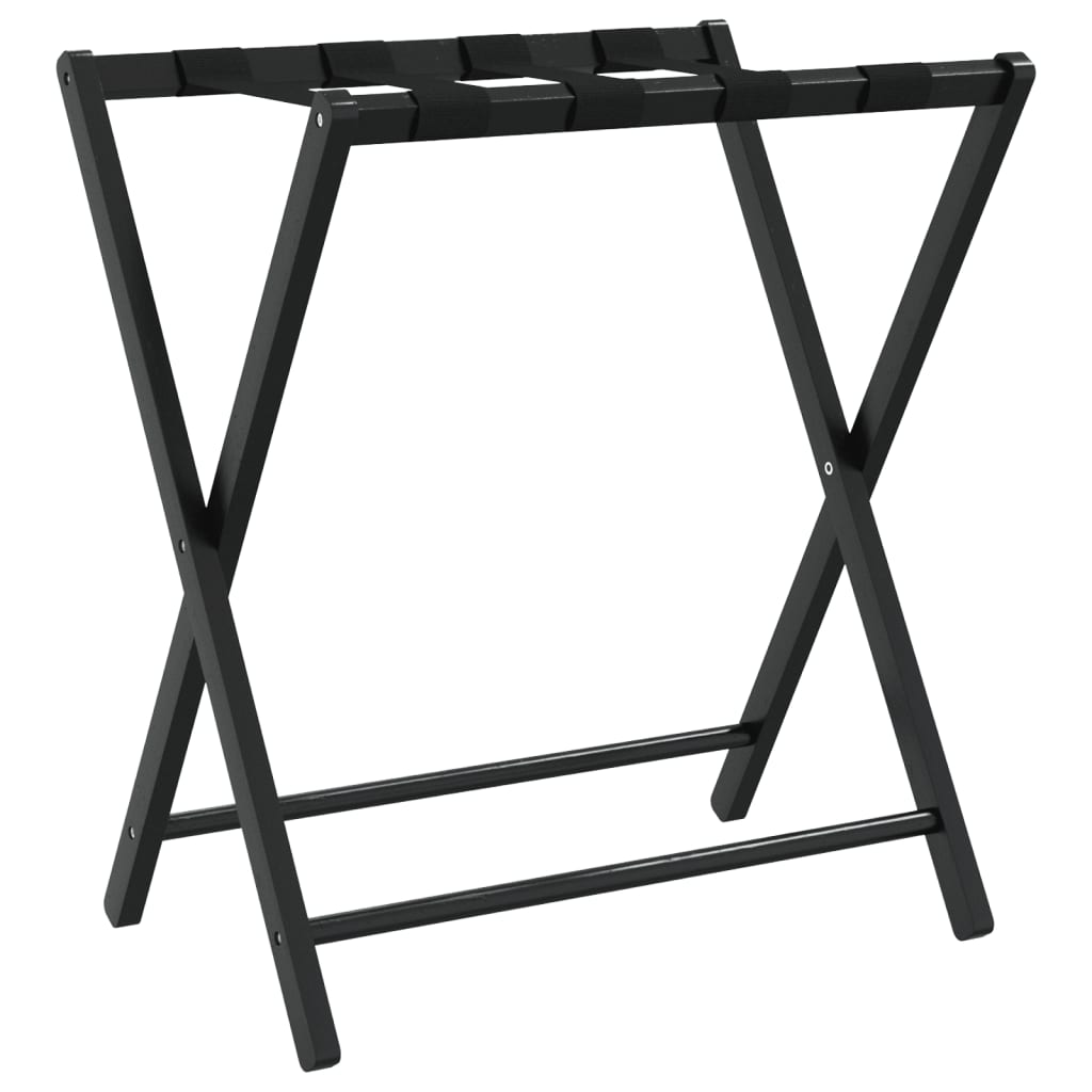 Vidaxl bagagerek 68,5x38x58 cm bamboe zwart