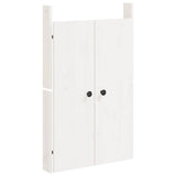 Vidaxl kastdeurtjes voor buitenkeuken meppel 50x9x82 cm grenenhout wit