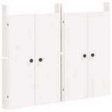 Vidaxl kastdeurtjes voor buitenkeuken meppel 2 st 50x9x82 cm grenenhout wit