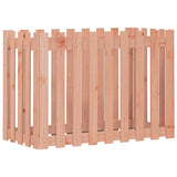 Vidaxl plantenbak verhoogd hekontwerp 100x50x70 cm massief douglashout