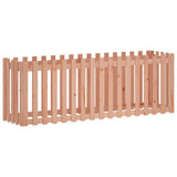 Vidaxl plantenbak verhoogd hekontwerp 200x50x70 cm massief douglashout