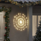 Vidaxl kerstverlichting vuurwerk 140 warmwitte led's 17 cm