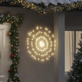 Vidaxl kerstverlichting vuurwerk 140 warmwitte led's 17 cm