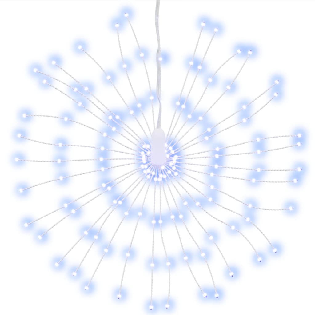 Vidaxl kerstverlichting vuurwerk 4 st 140 koudwitte led's 17 cm